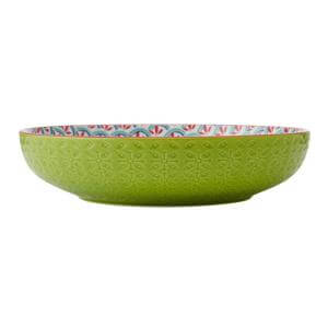Kitchencraft Mikasa Geometric Line Ceramic Bowl